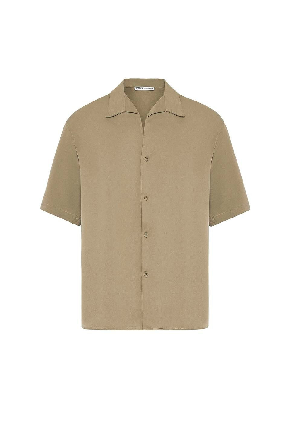 Oversized Lyocell Shirt