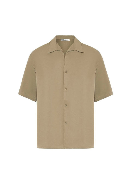 Oversized Lyocell Shirt