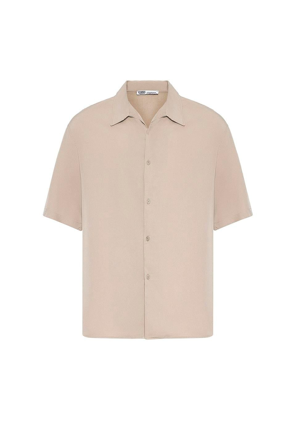 Oversized Lyocell Shirt