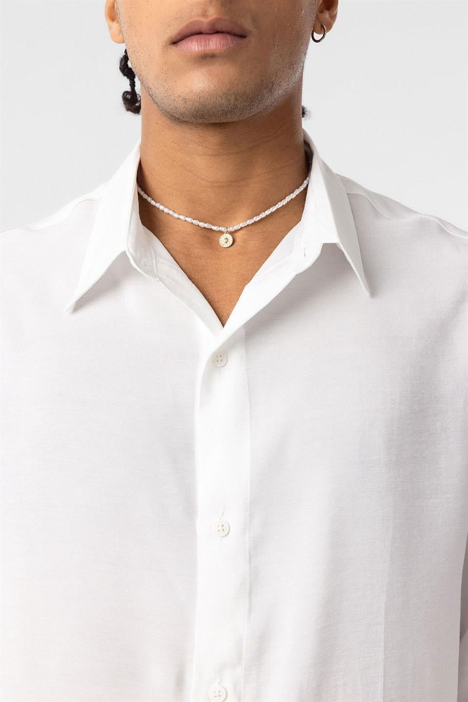 Oversized Modal Shirt