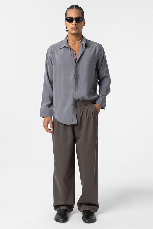 Oversized Modal Shirt