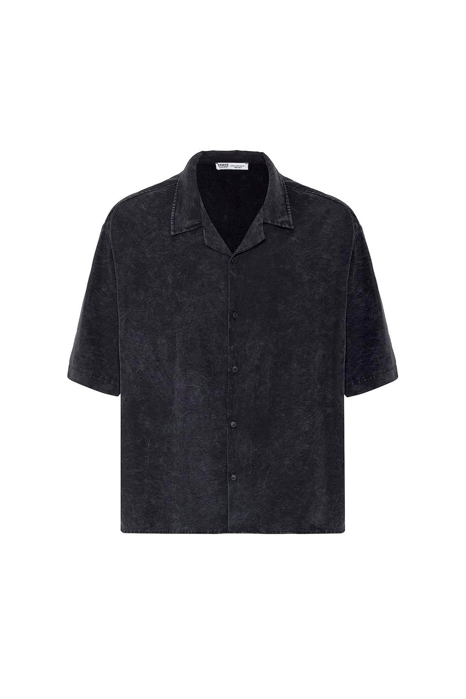 Oversized Short-Sleeve Shirt (Machine Washable)