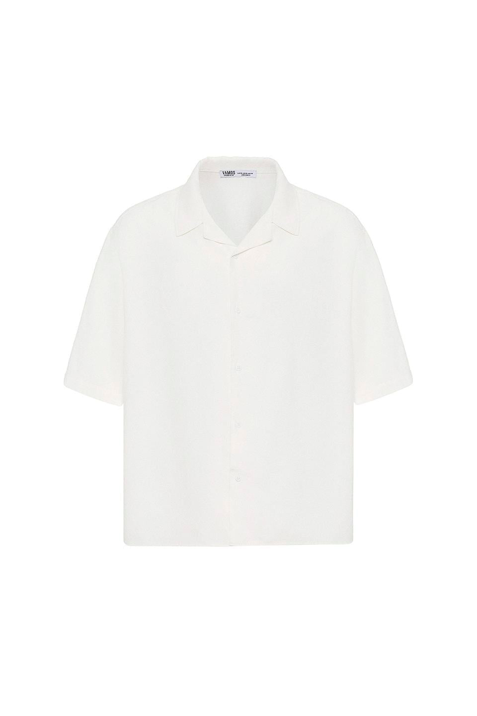 Oversized Short-Sleeve Shirt (Machine Washable)