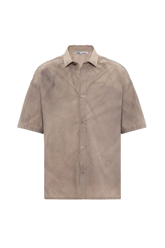 Oversized Washed Poplin Shirt