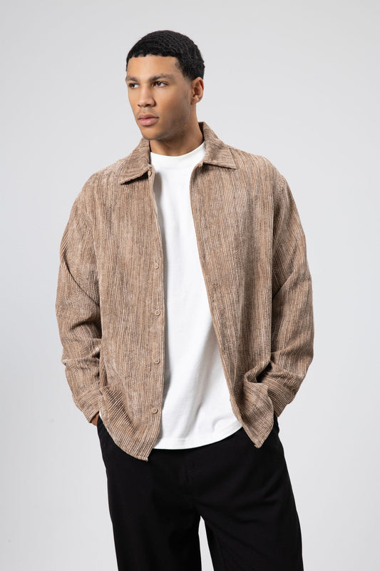 Oversized Textured Shirt