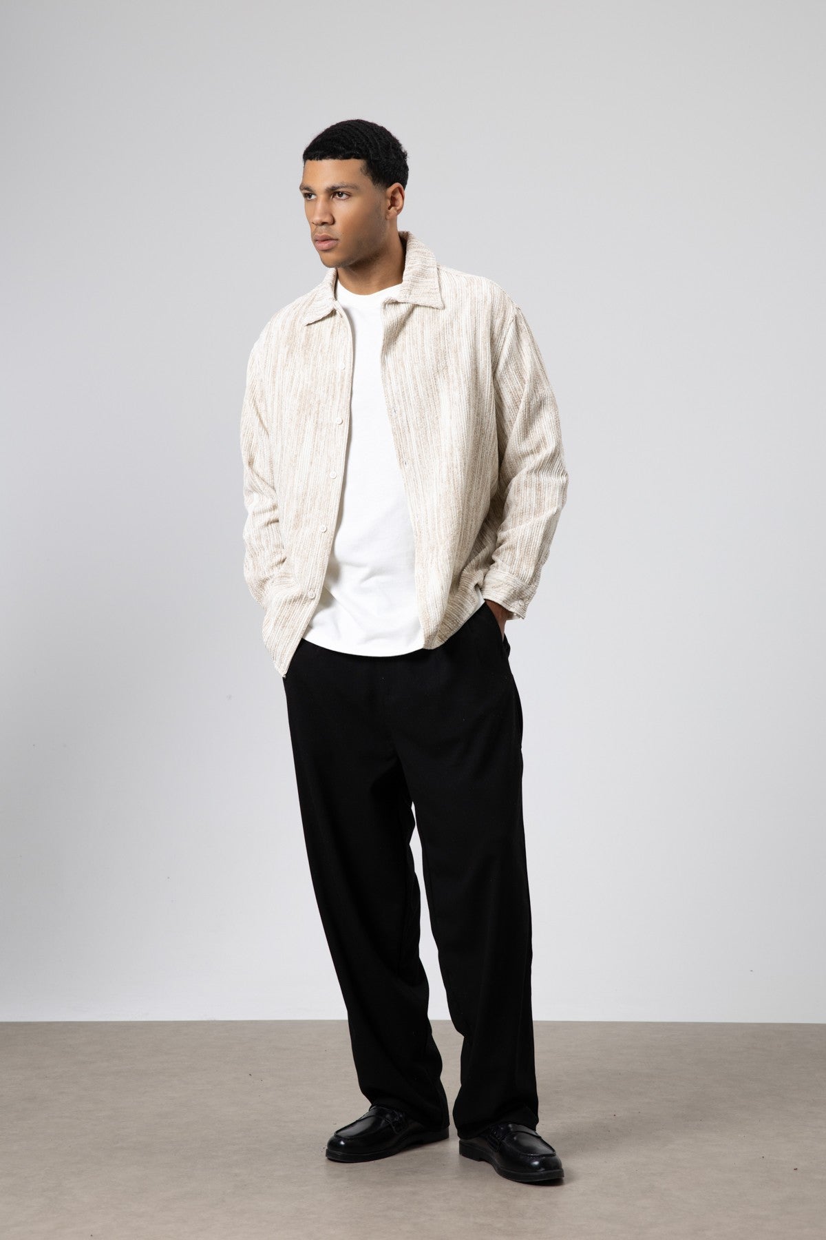 Oversized Textured Shirt