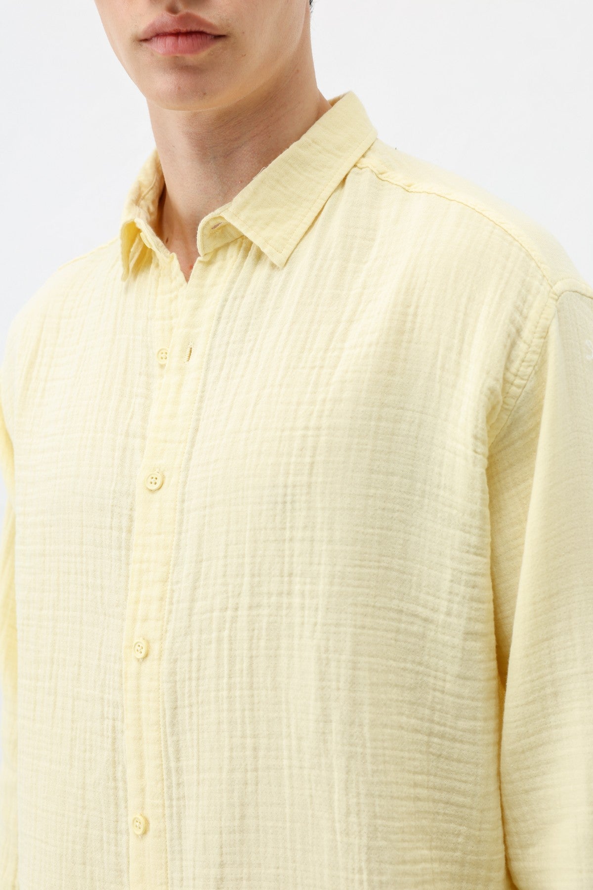Oversized Muslin Shirt