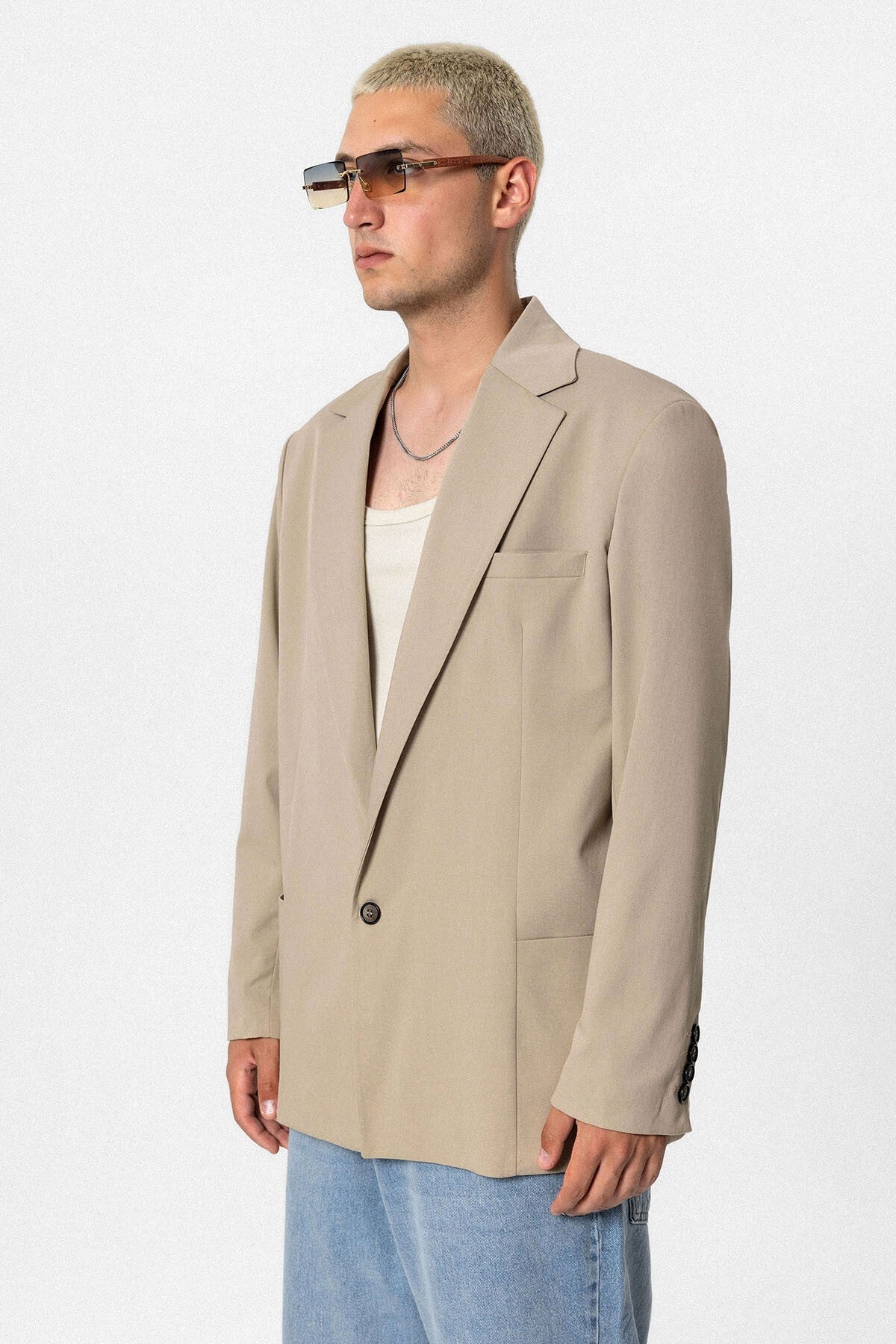 Oversized Blazer Jacket