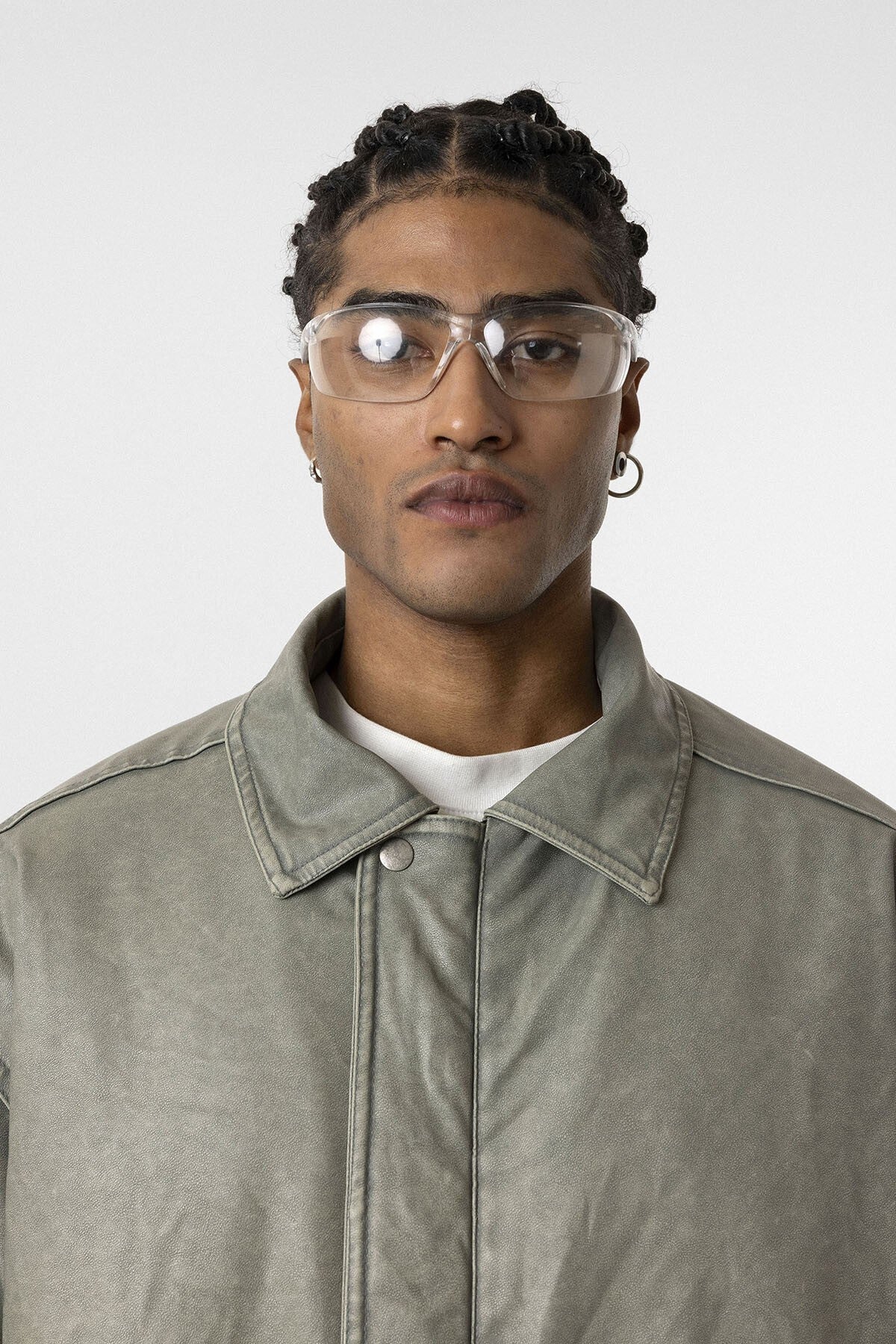 Oversized Leather Jacket (Machine Washable)