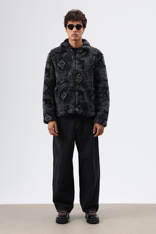 Oversized Plush Jacket