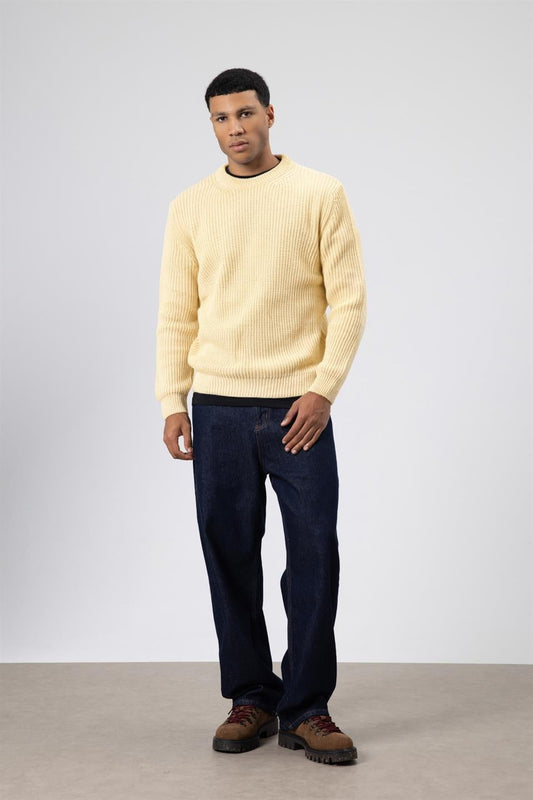 Oversized Crew-Neck Sweater