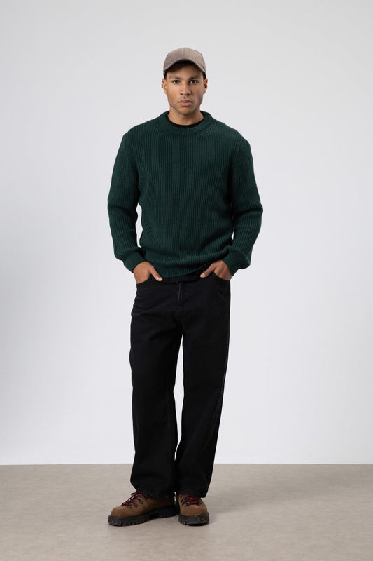 Oversized Crew-Neck Sweater