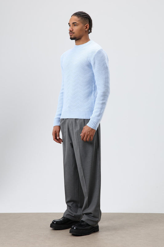 Oversized Crew-Neck Sweater