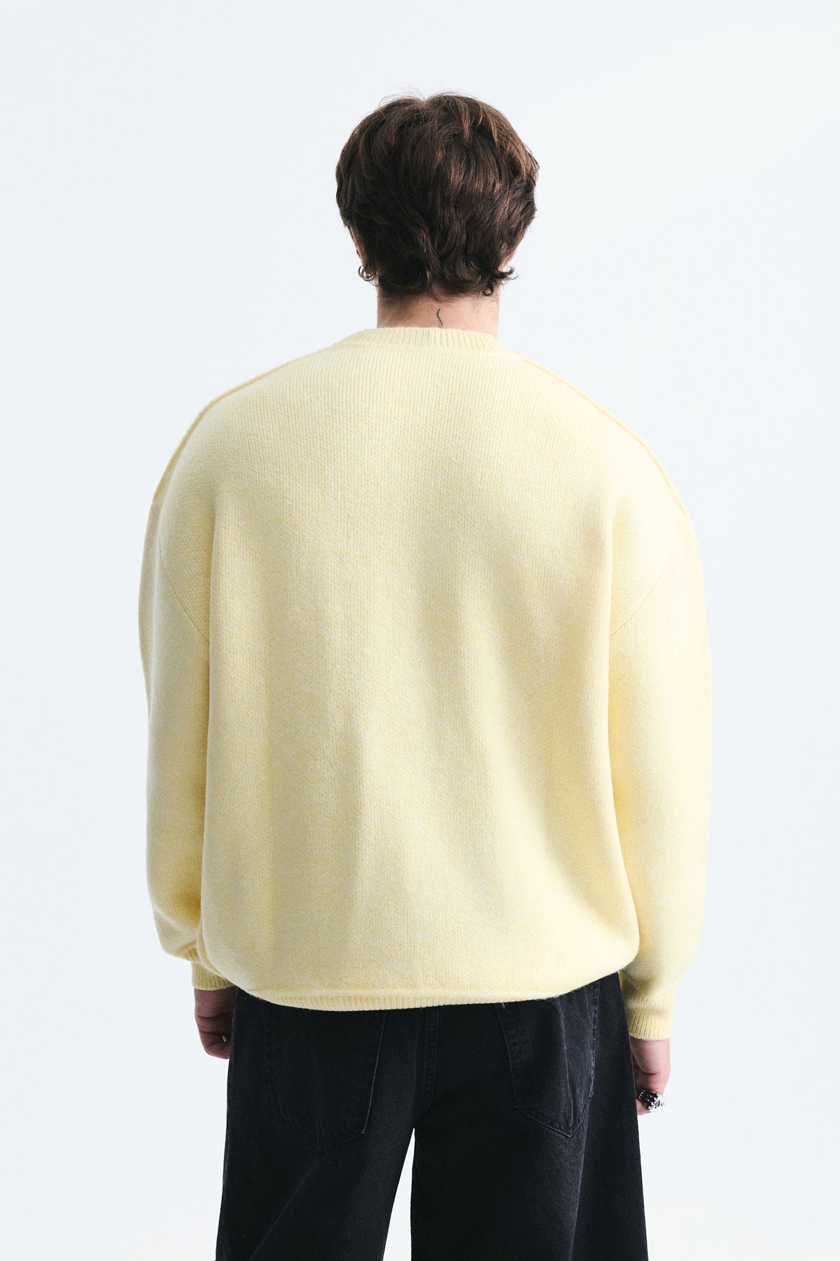 Oversized Printed Sweater