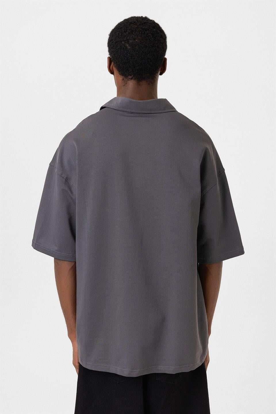 Oversized Polo Shirt