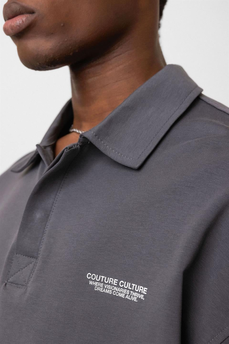 Oversized Polo Shirt
