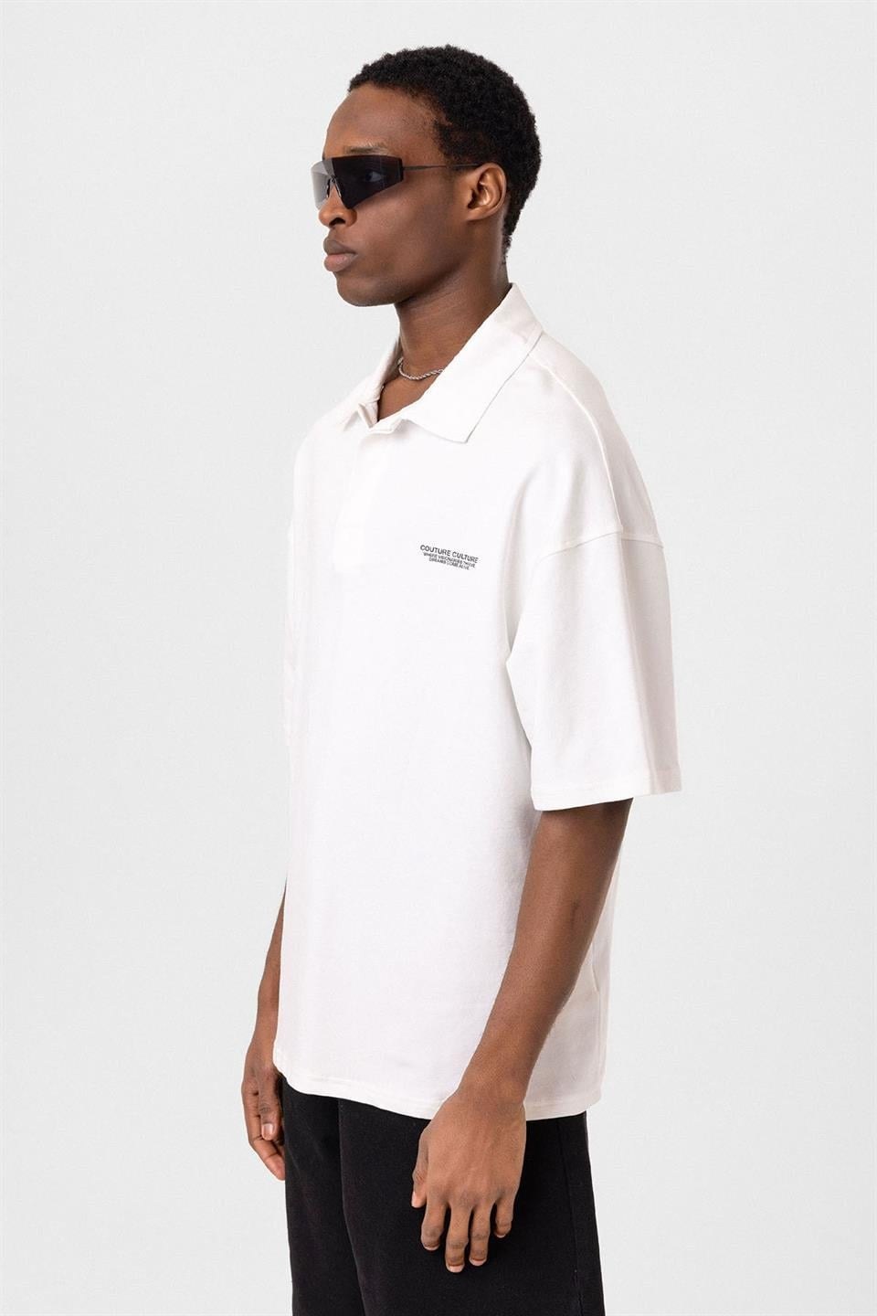 Oversized Polo Shirt V70-10