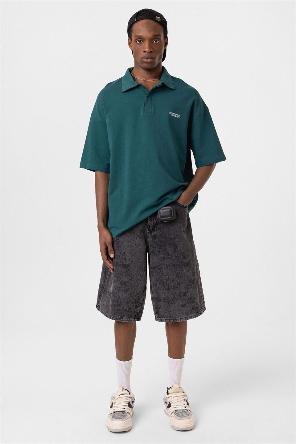 Oversized Polo Shirt V70-10