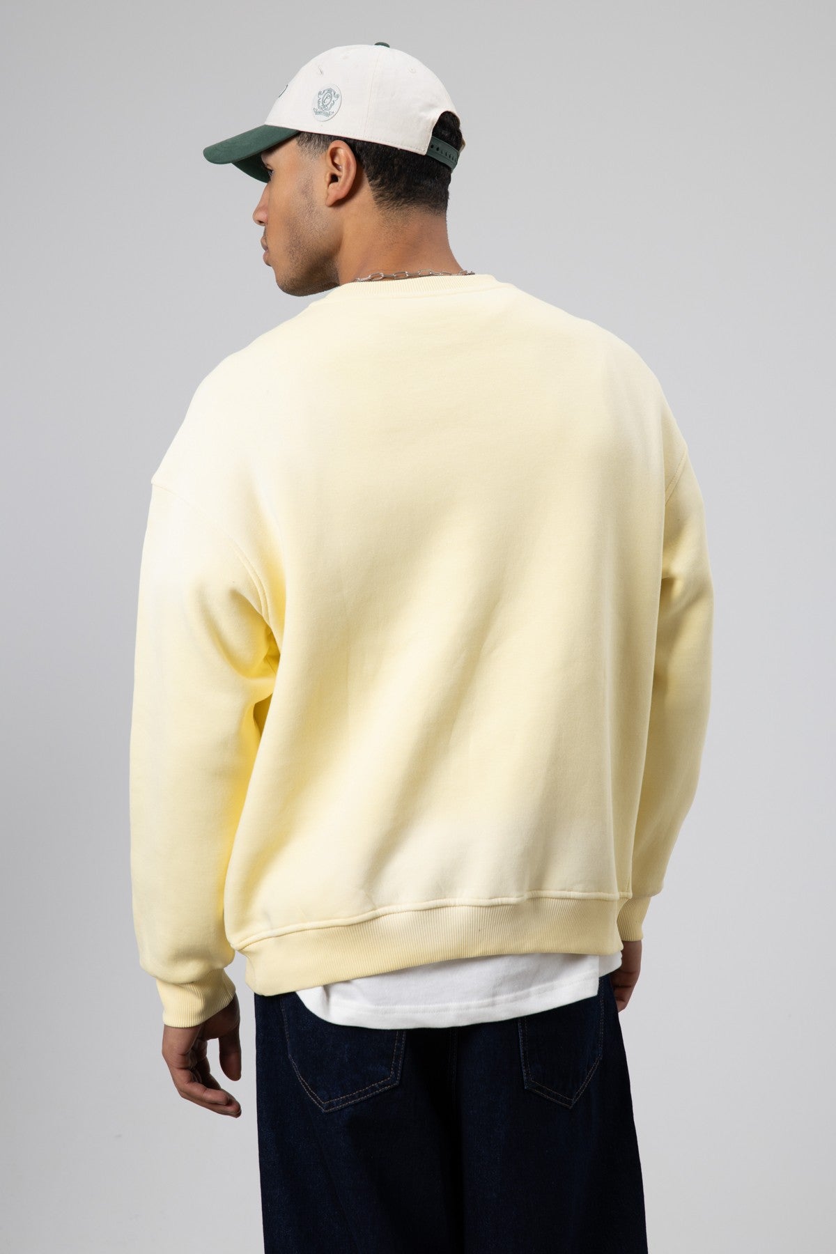 Oversized Printed Sweatshirt (Machine Washable)
