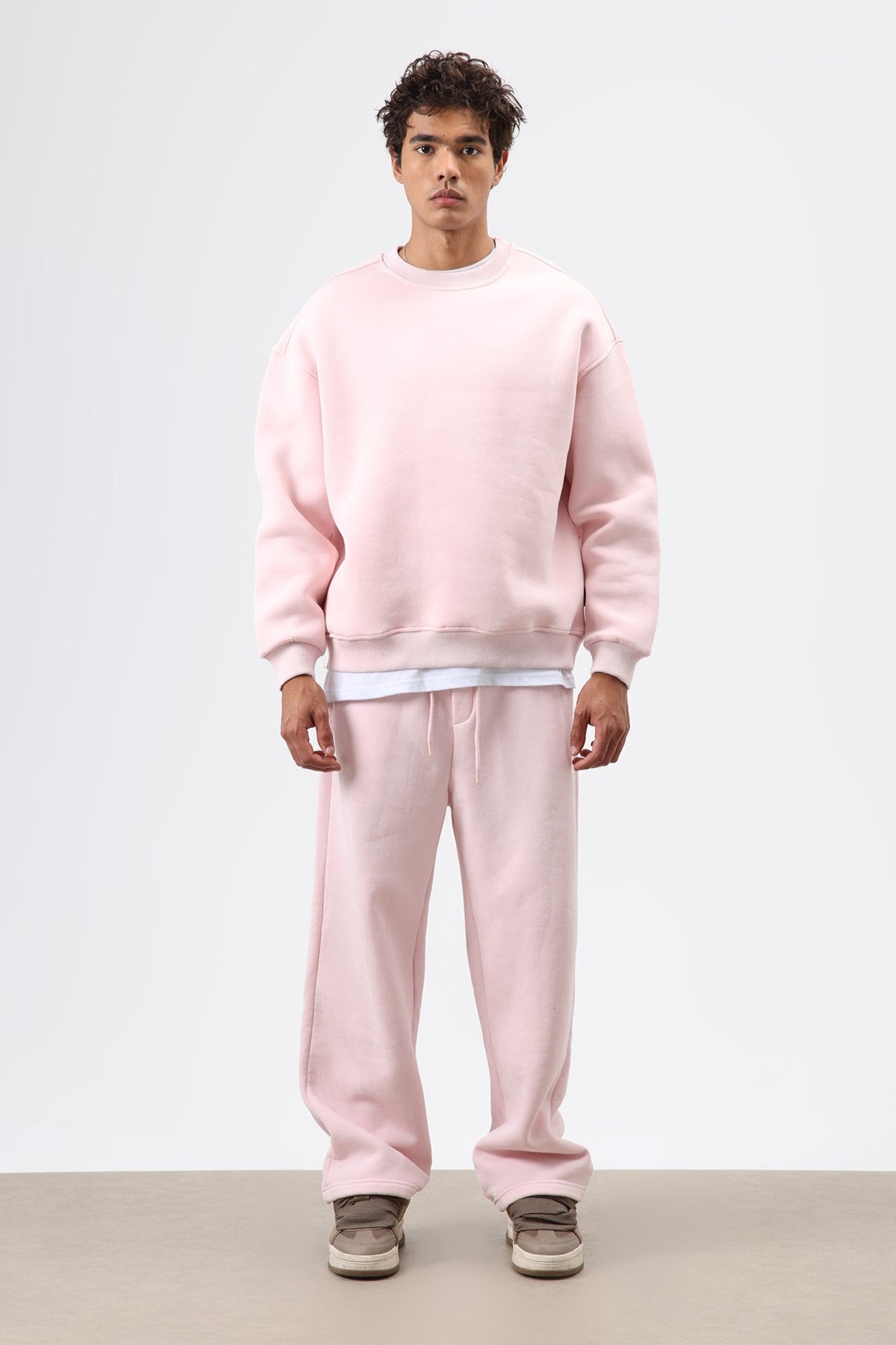 Basic Oversized Washed Sweatshirt