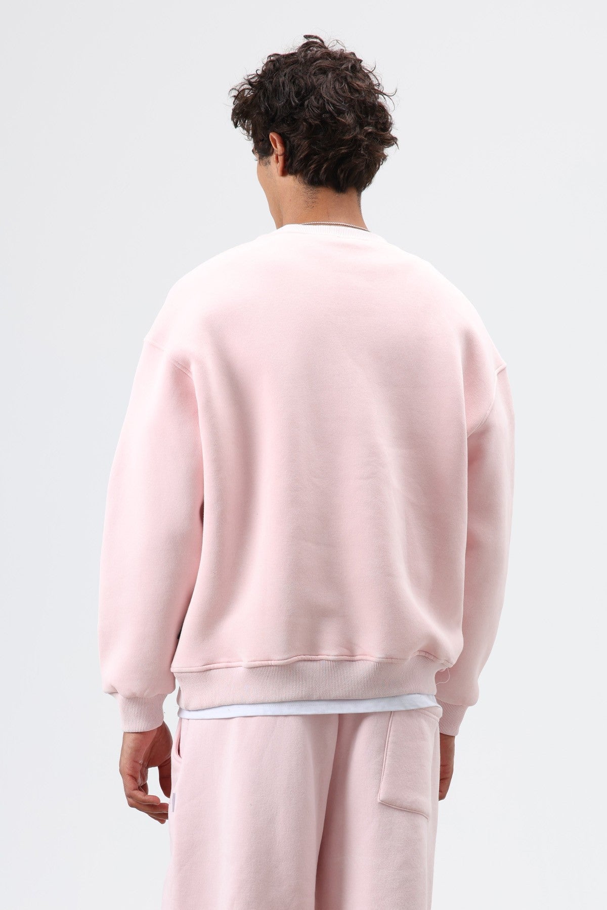 Basic Oversized Washed Sweatshirt