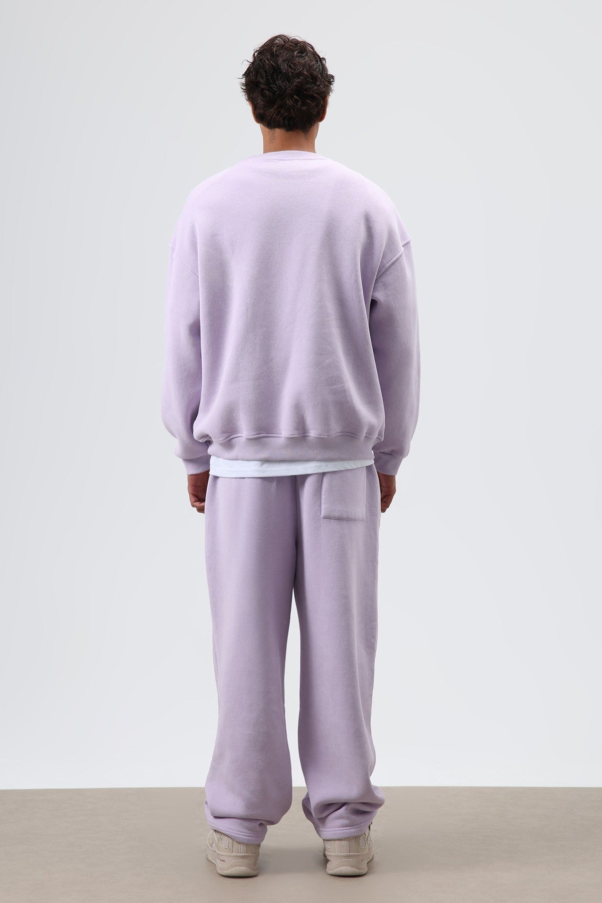 Basic Oversized Washed Sweatshirt