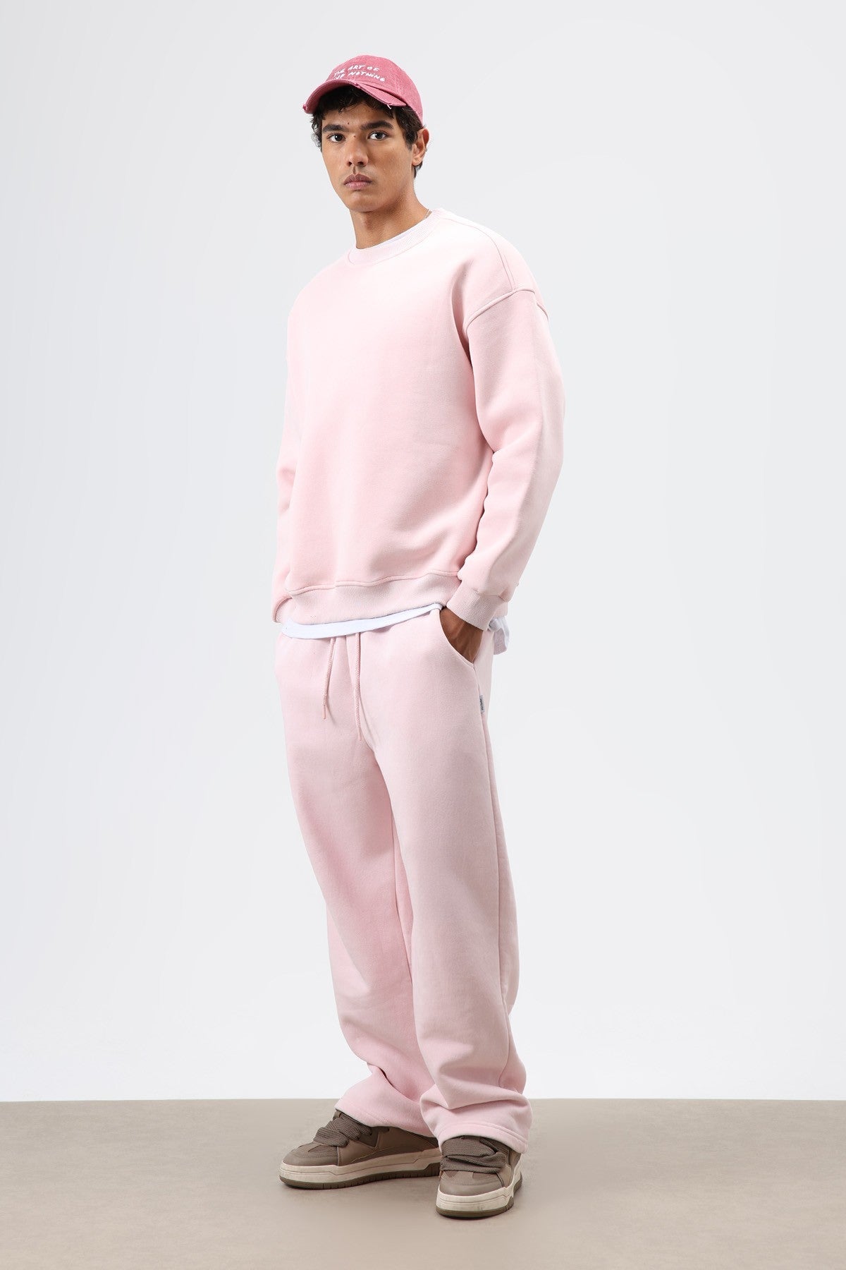 Basic Oversized Washed Sweatshirt