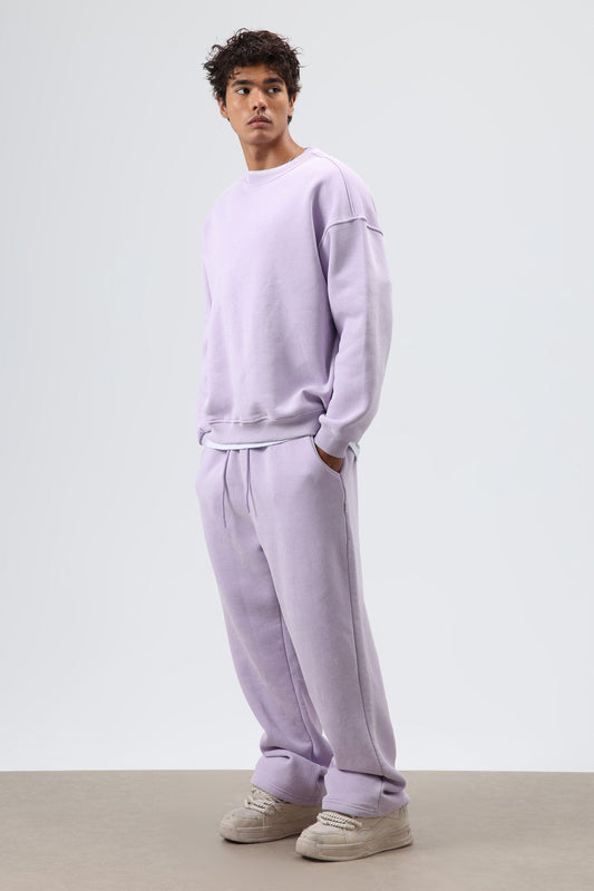 Basic Oversized Washed Sweatshirt