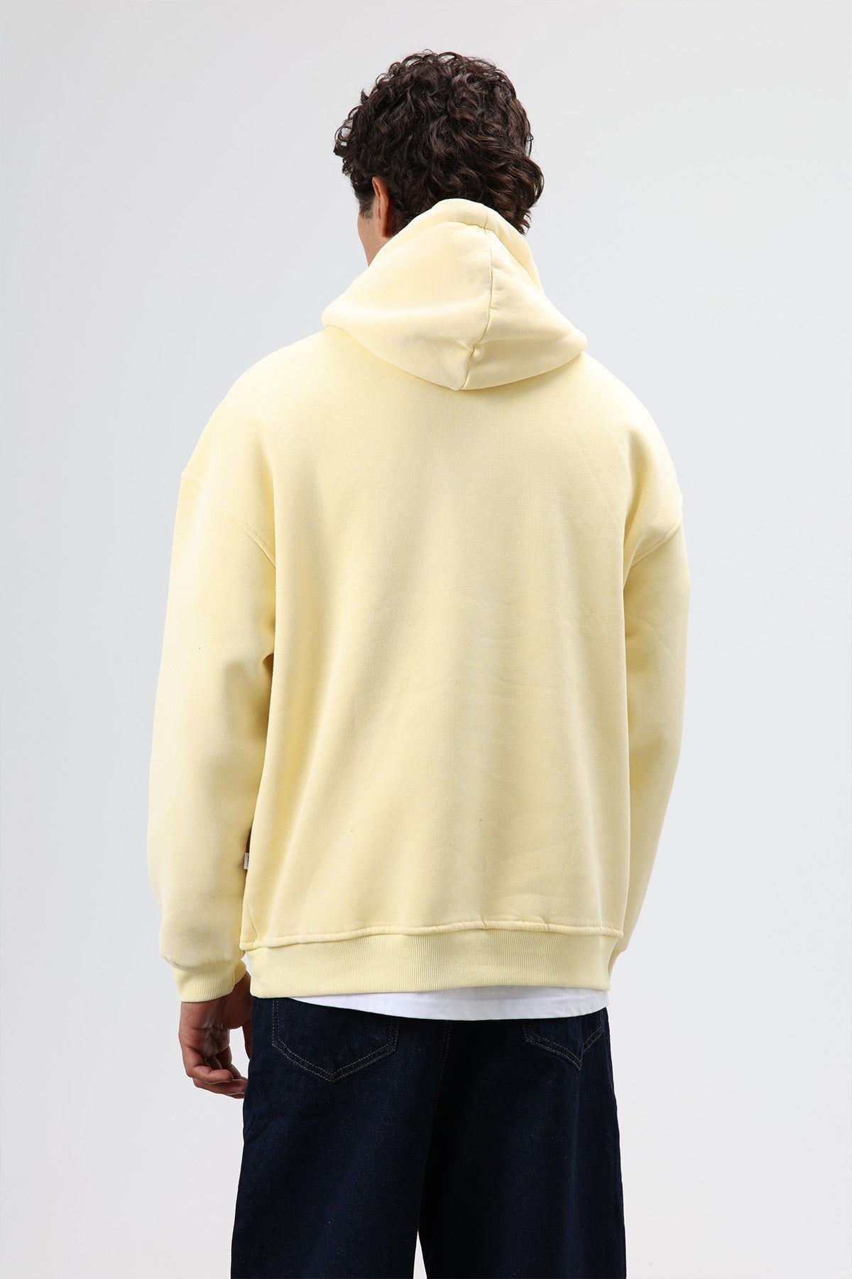 Basic Oversized Washed Hoodie
