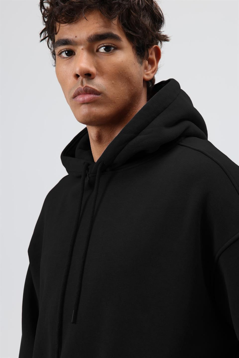 Basic Oversized Washed Hoodie