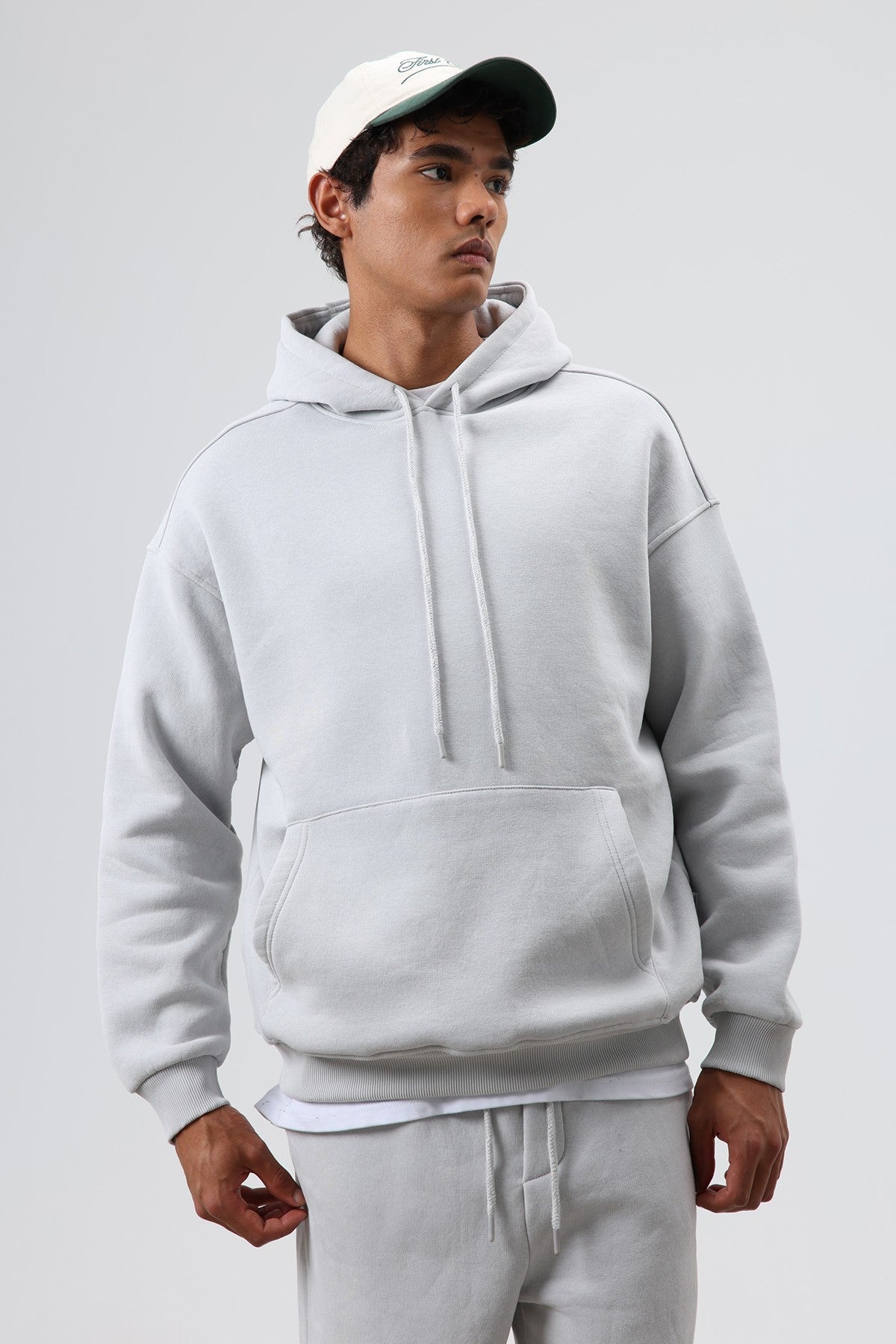 Basic Oversized Washed Hoodie
