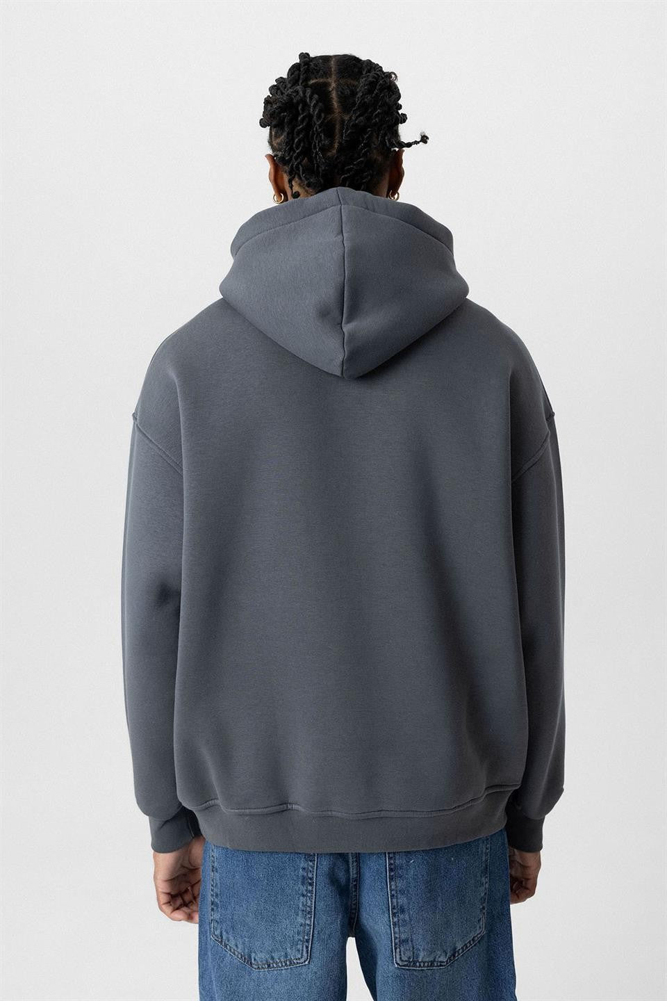 Basic Oversized Washed Hoodie V70-108