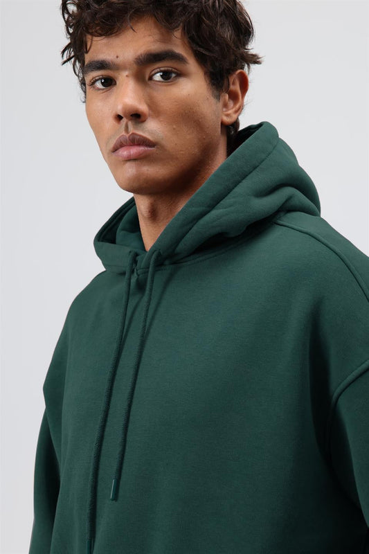 Basic Oversized Washed Hoodie