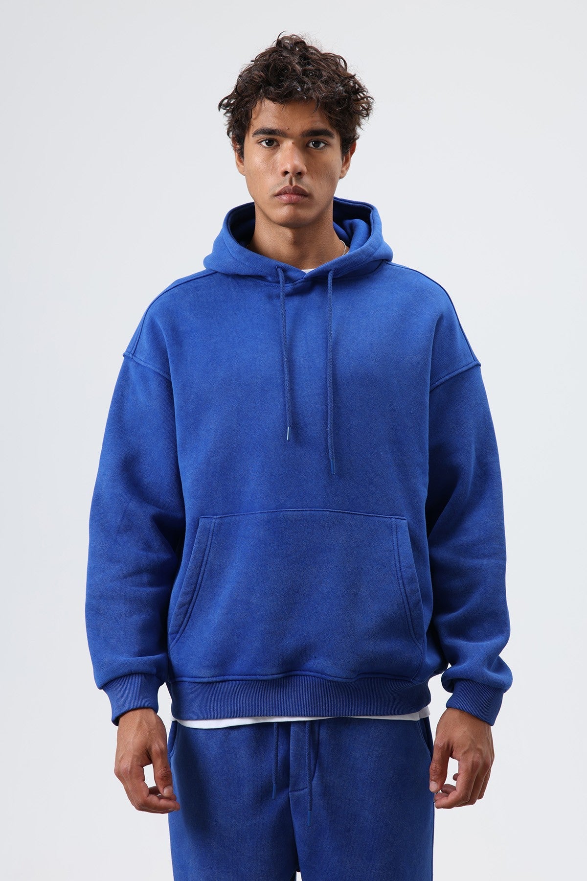 Basic Oversized Washed Hoodie