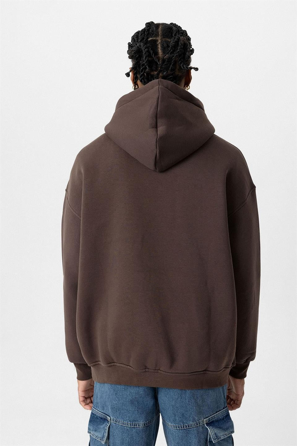 Basic Oversized Washed Hoodie