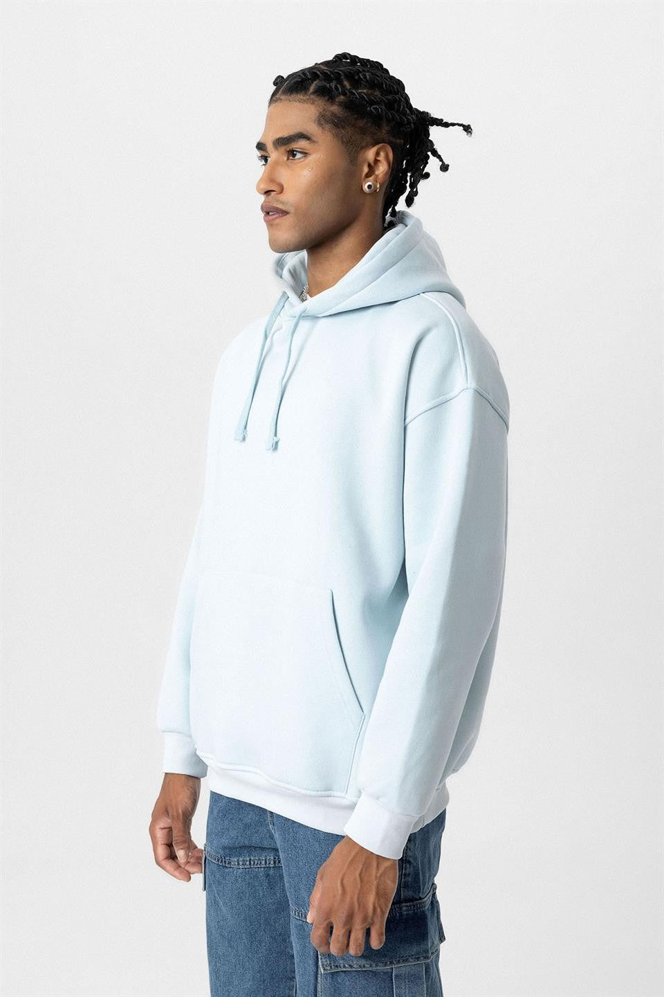Basic Oversized Washed Hoodie