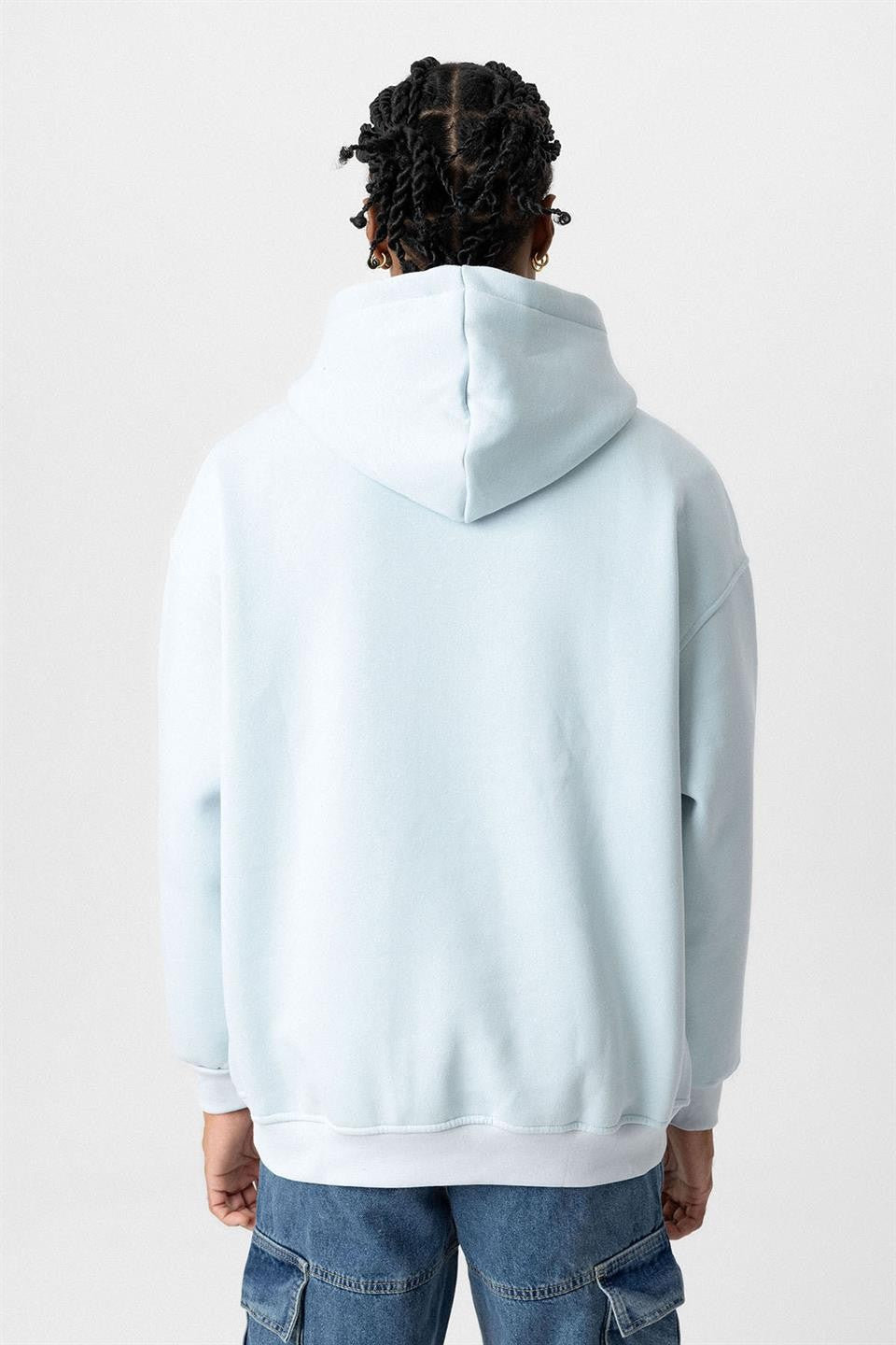 Basic Oversized Washed Hoodie