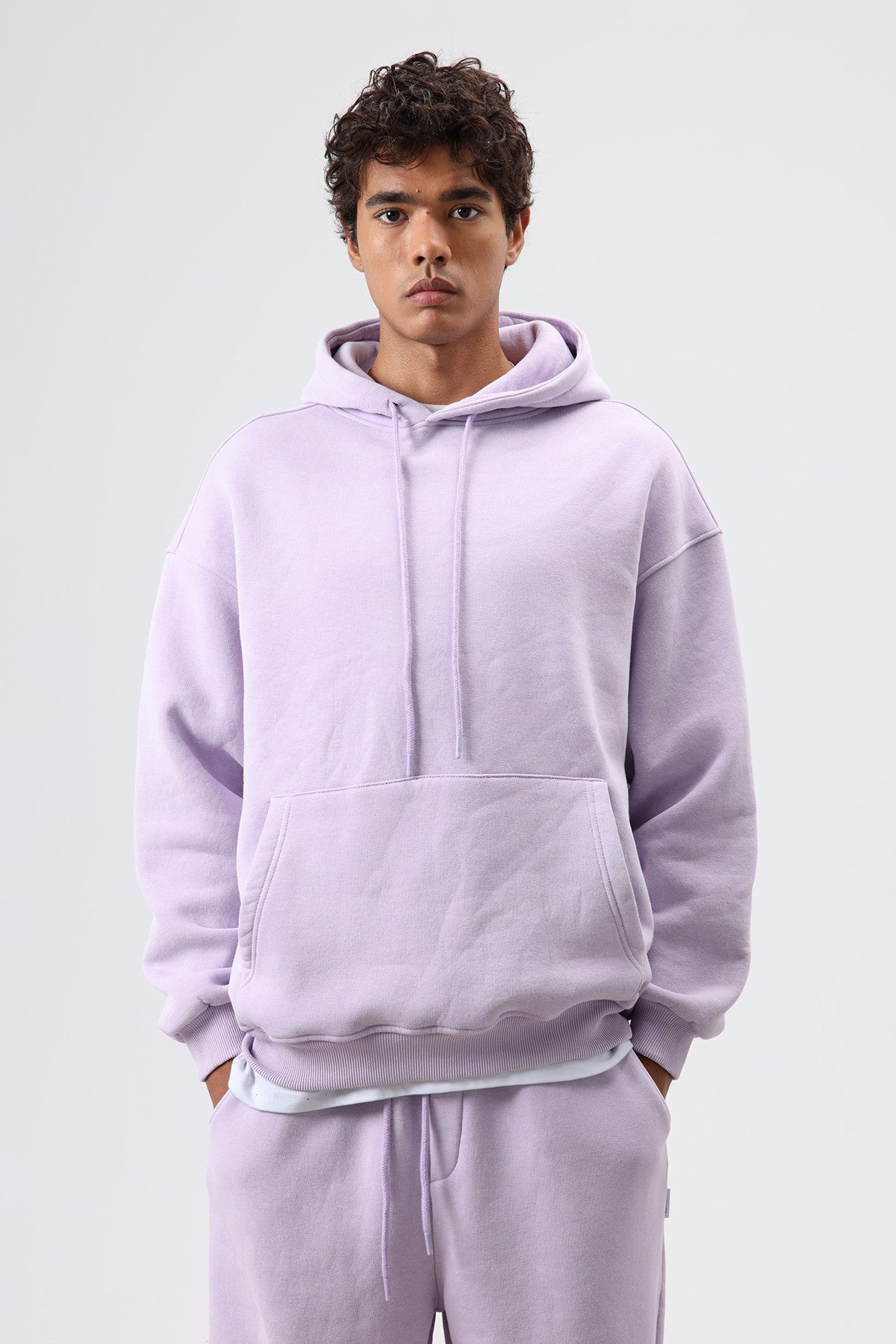 Basic Oversized Washed Hoodie