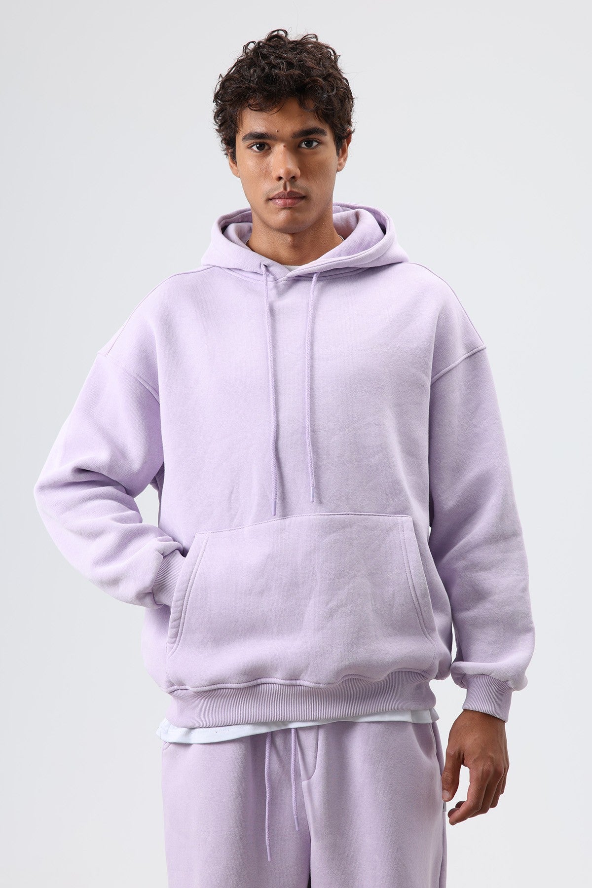 Basic Oversized Washed Hoodie