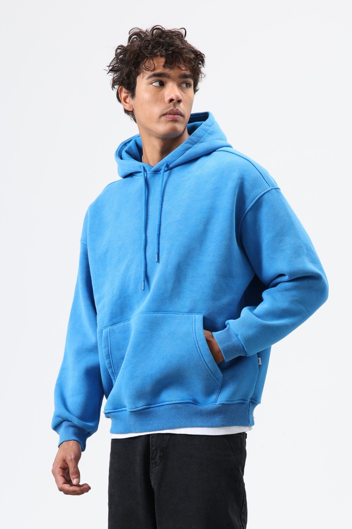 Basic Oversized Washed Hoodie