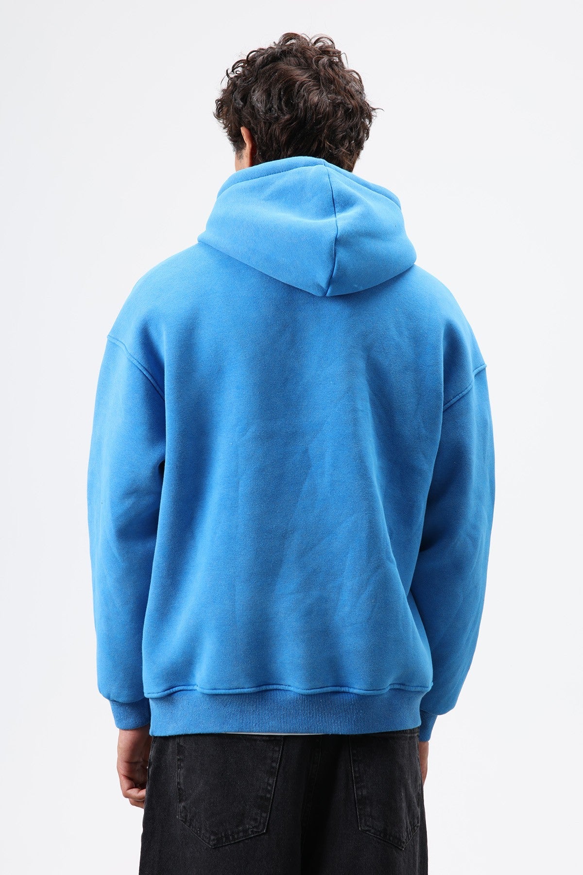 Basic Oversized Washed Hoodie