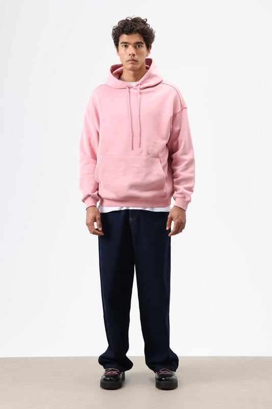 Basic Oversized Washed Hoodie