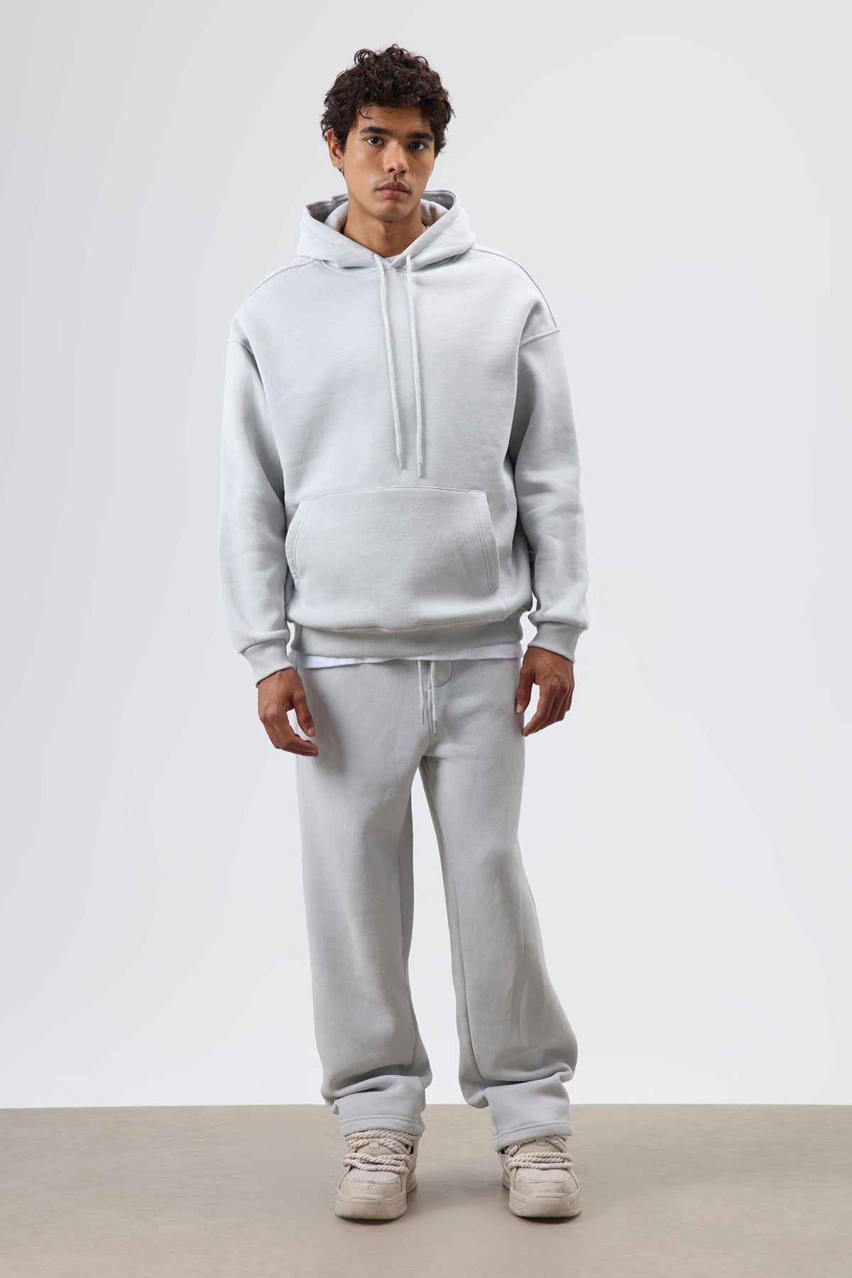 Basic Oversized Washed Hoodie