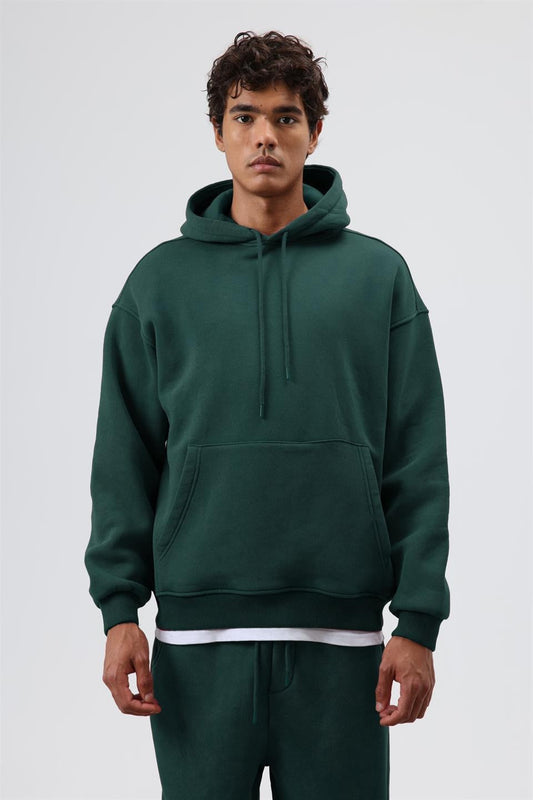 Basic Oversized Washed Hoodie