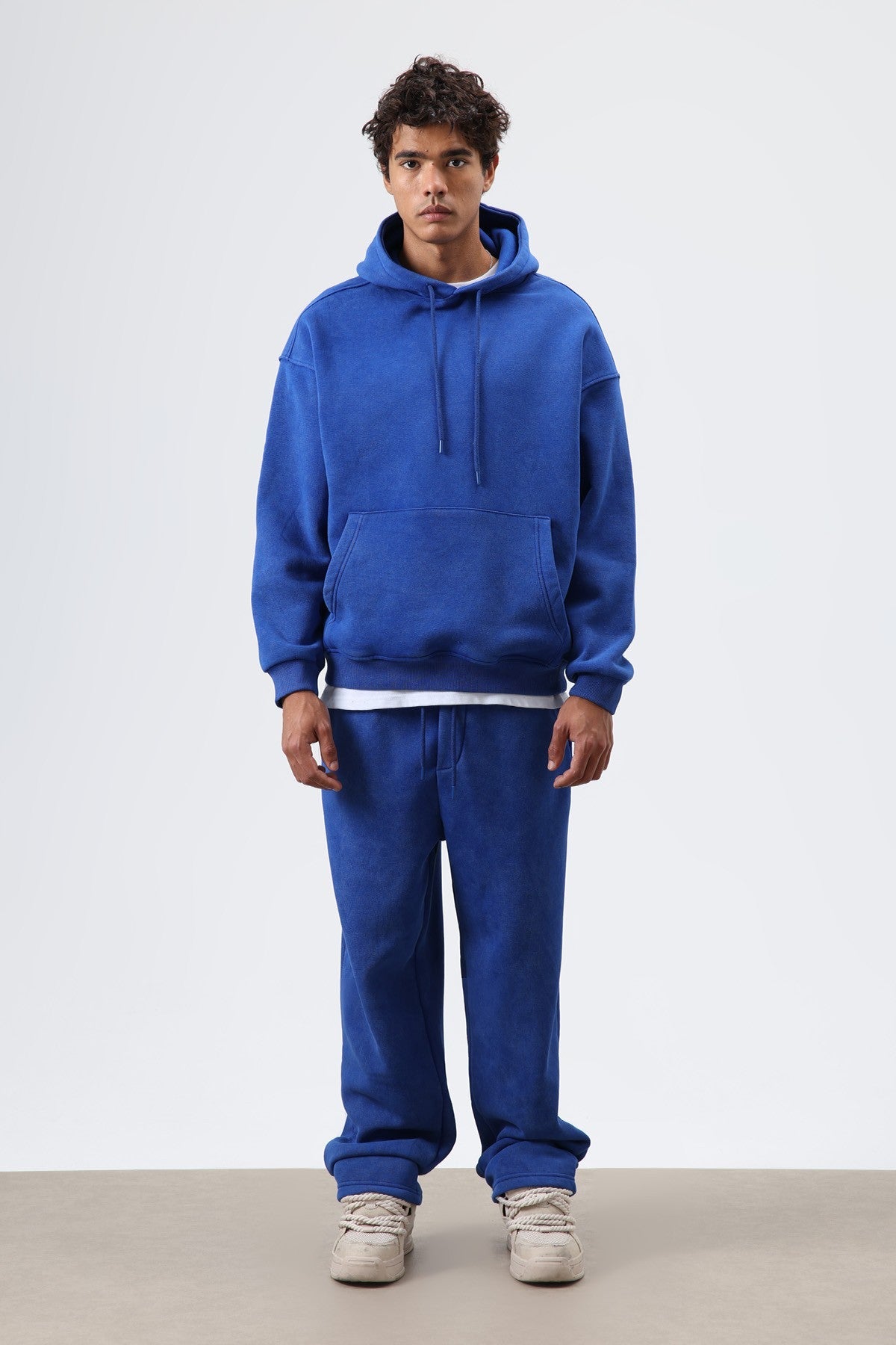 Basic Oversized Washed Hoodie
