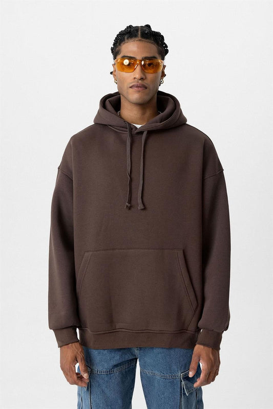 Basic Oversized Washed Hoodie