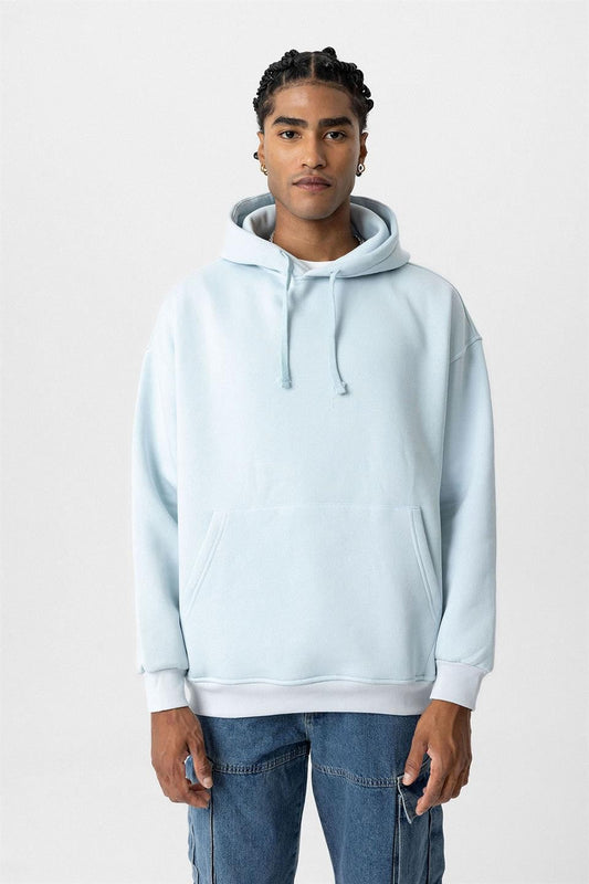 Basic Oversized Washed Hoodie