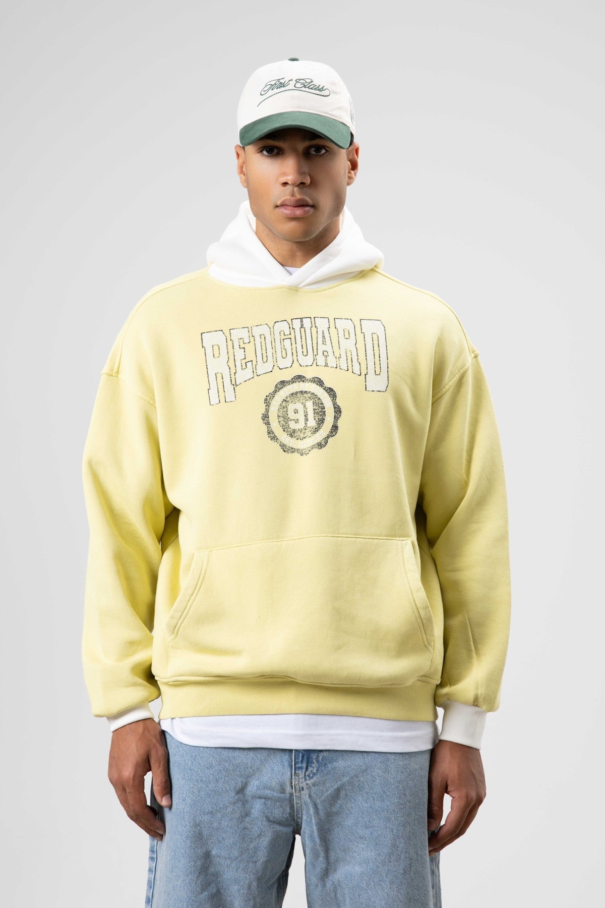 Oversized Printed Hooded Sweatshirt