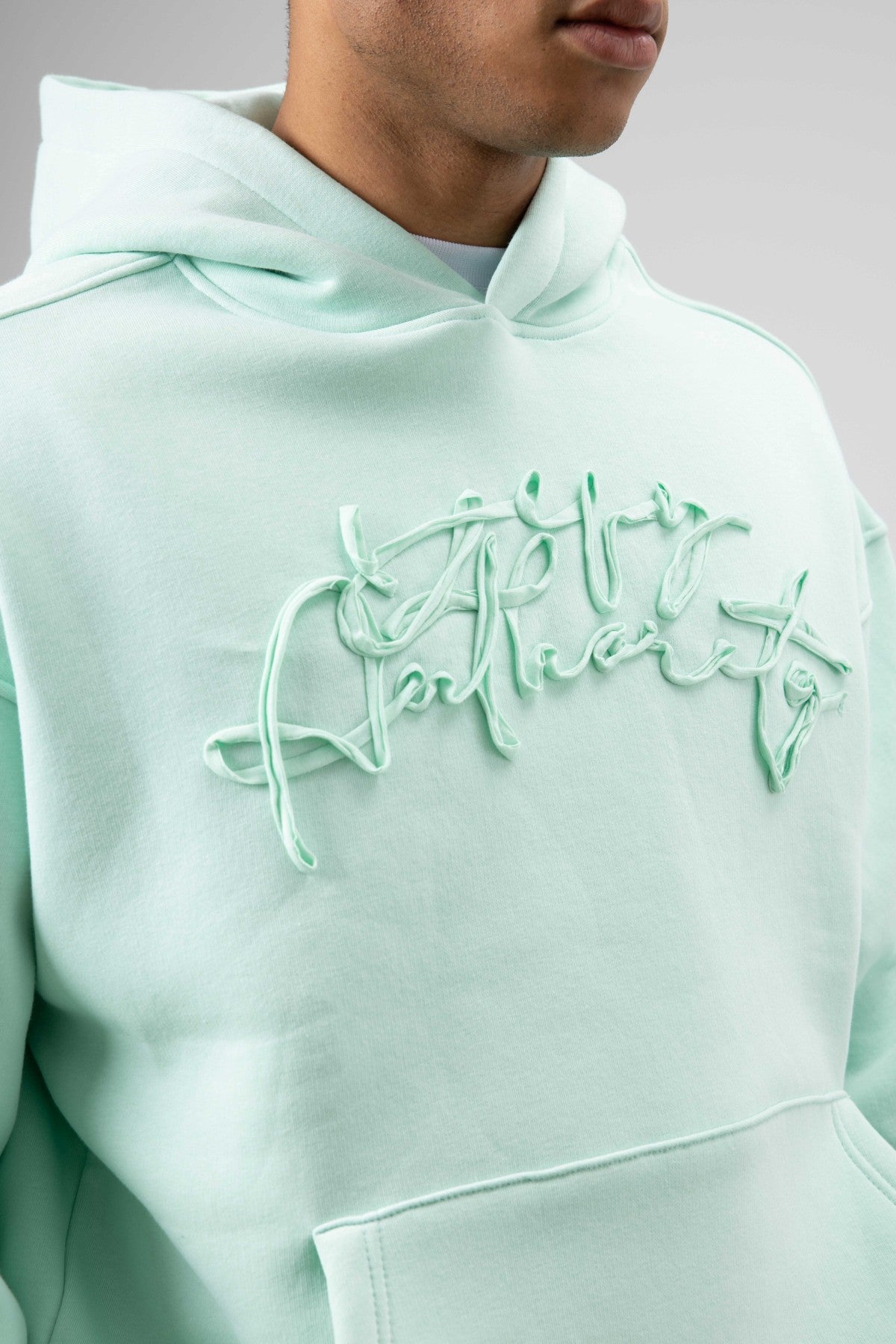 Oversized Printed Hooded Sweatshirt