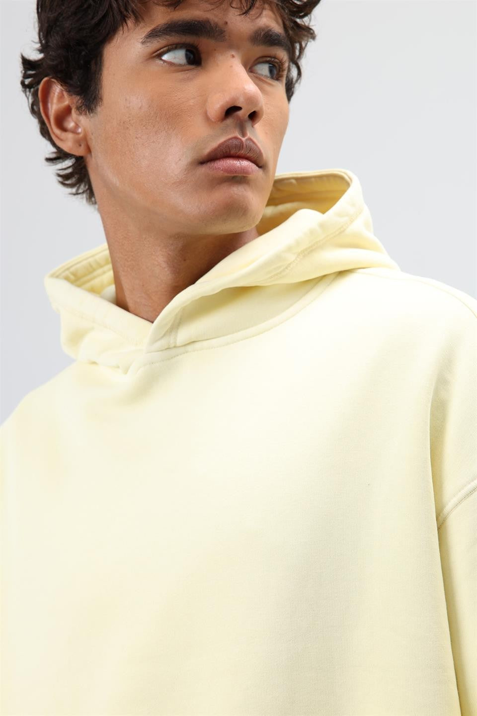 Oversized Hoodie with Embroidered Details